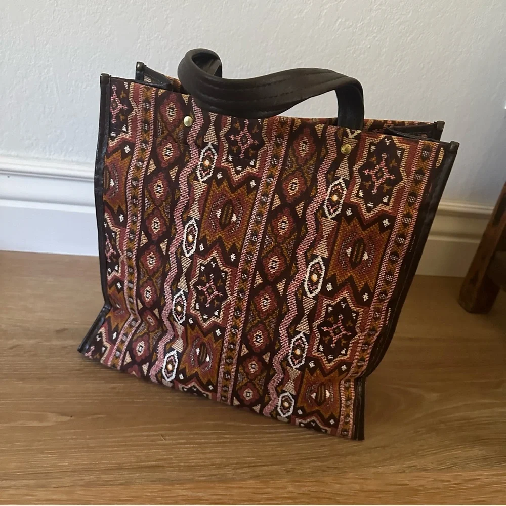 70s Deadstock Vinyl Tote